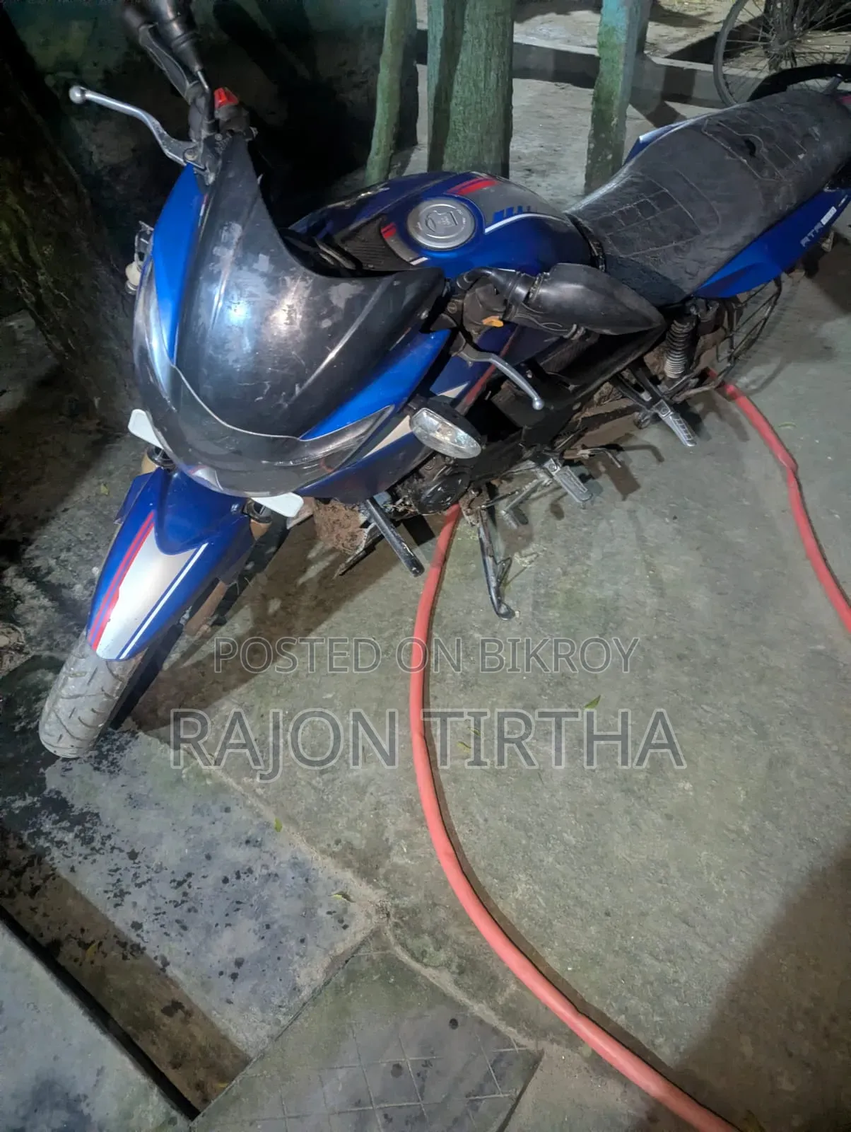 TVS Apache RTR 160 2V ABS 2021 Blue