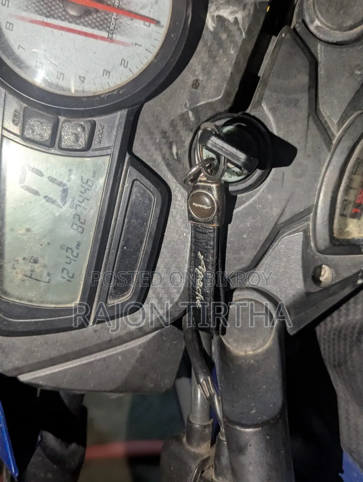 TVS Apache RTR 160 2V ABS 2021 Blue