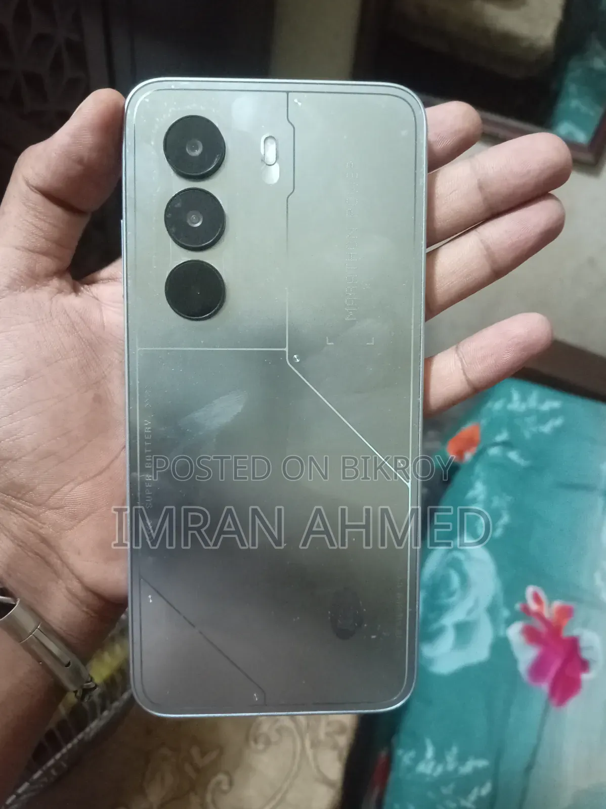 Itel Power 70 128 GB Silver