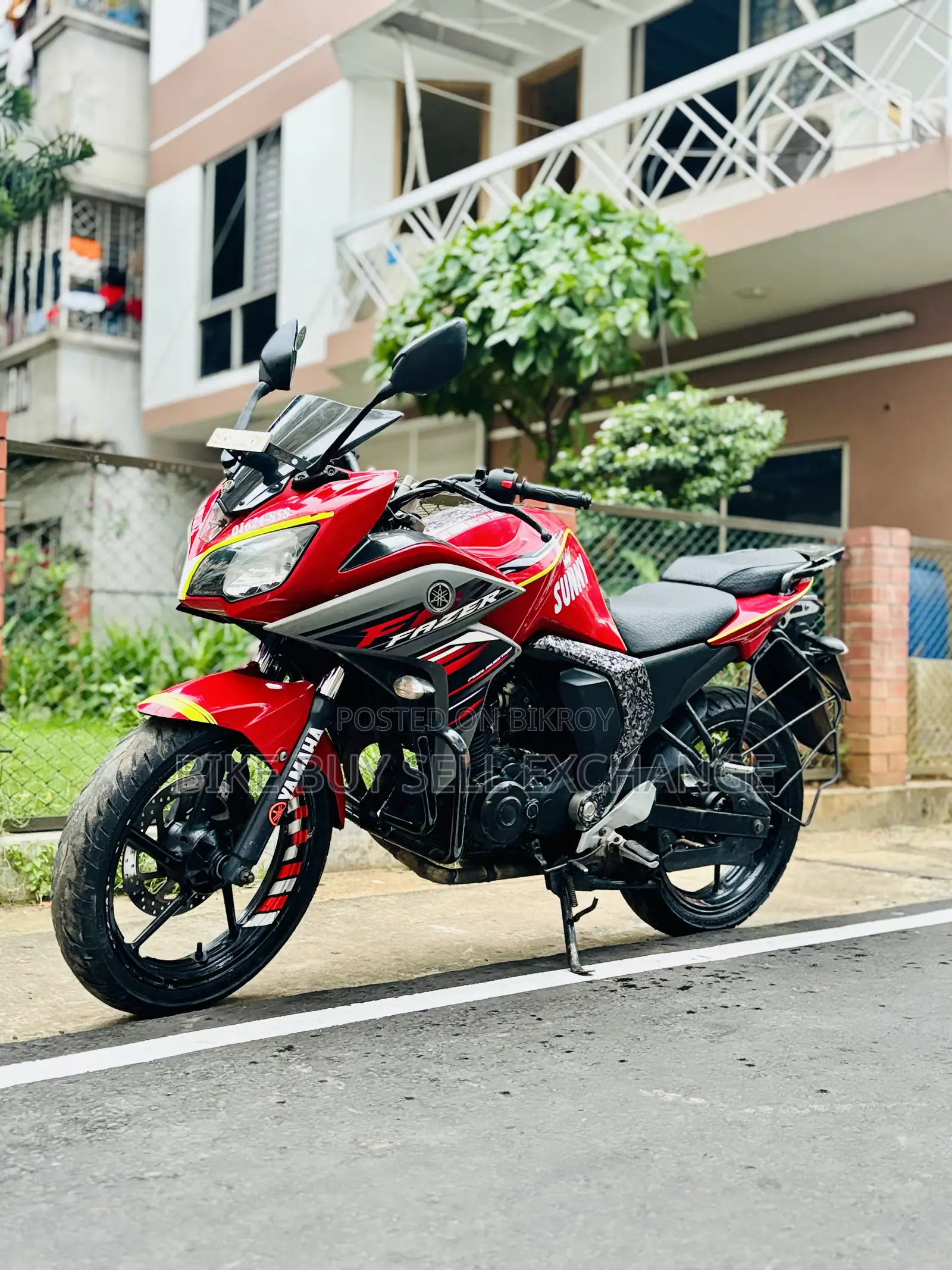 Yamaha FZ 2018 Red