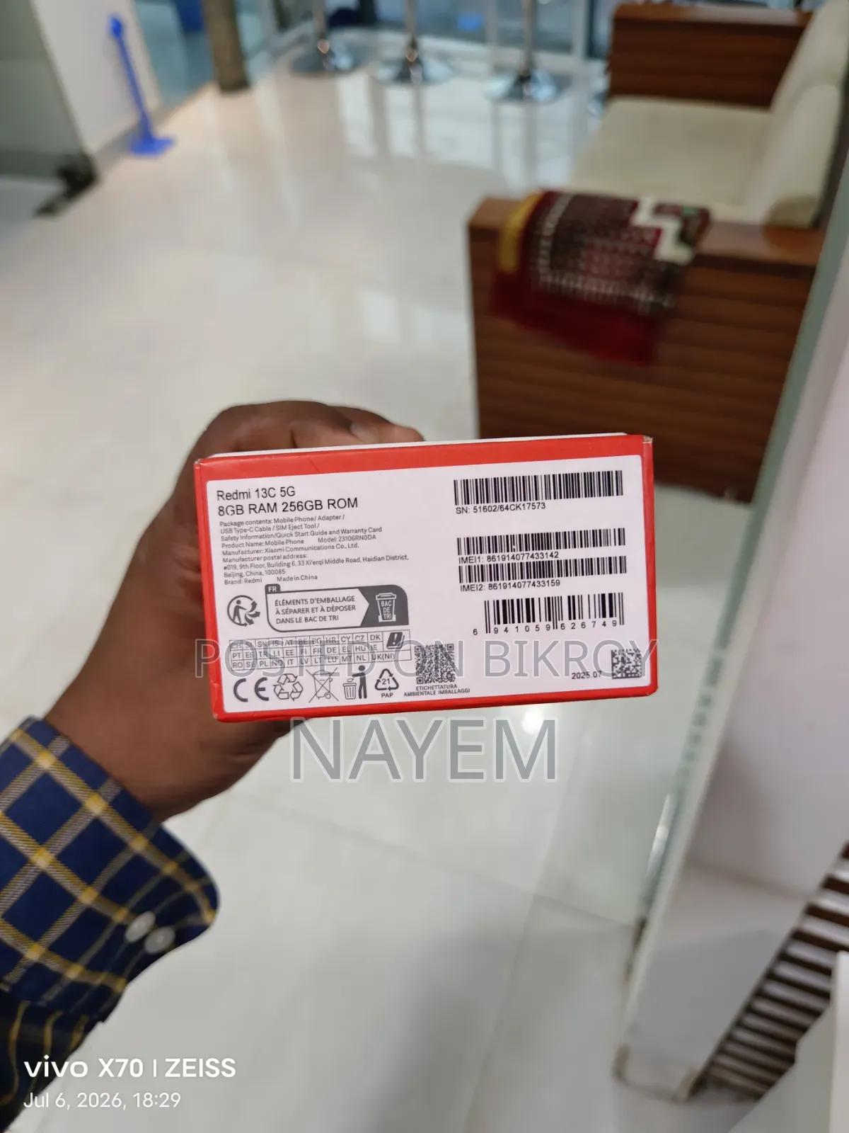 Xiaomi Redmi 13C 5G 256 GB Black