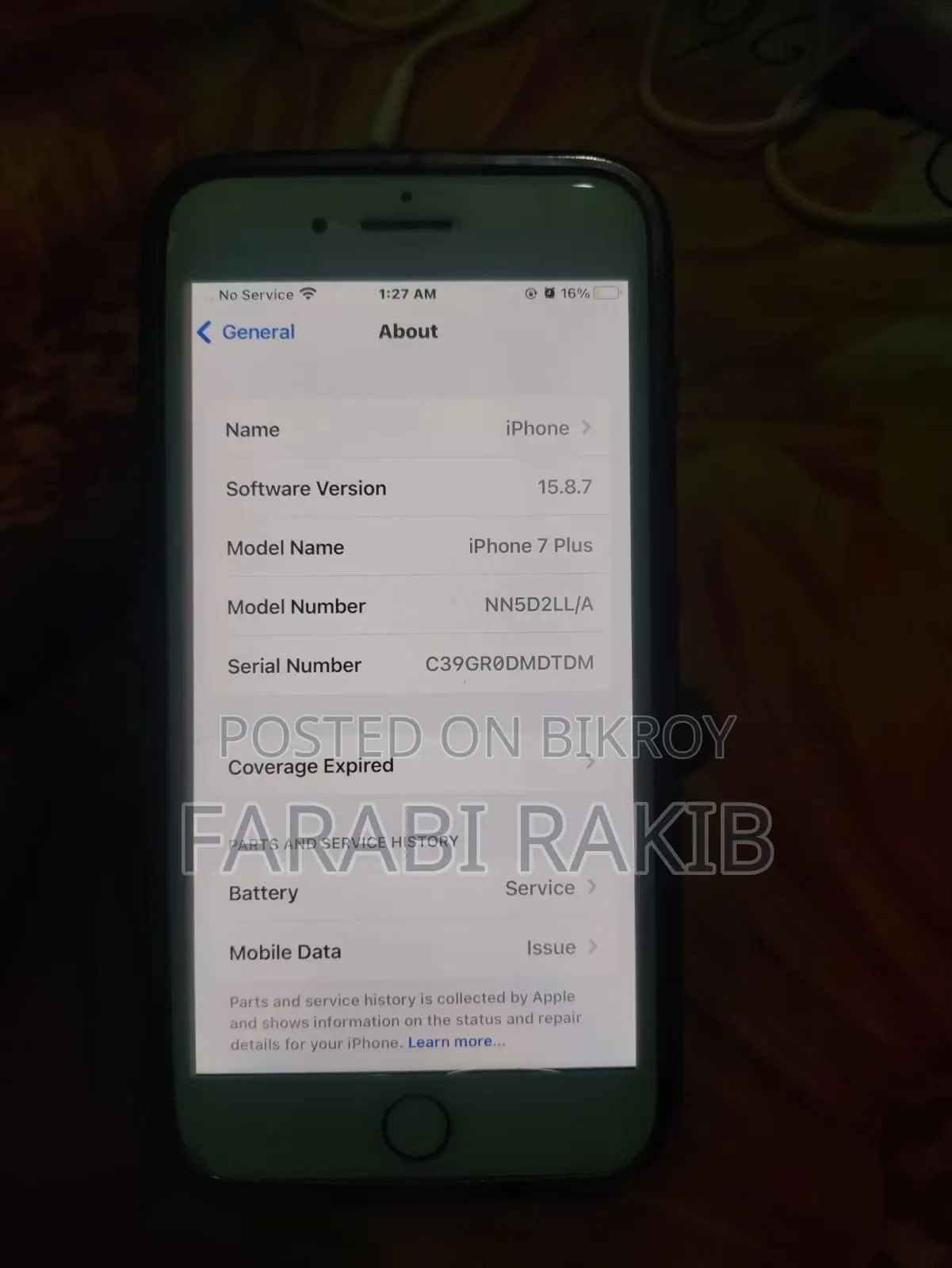 Apple iPhone 7 Plus 256 GB Gold