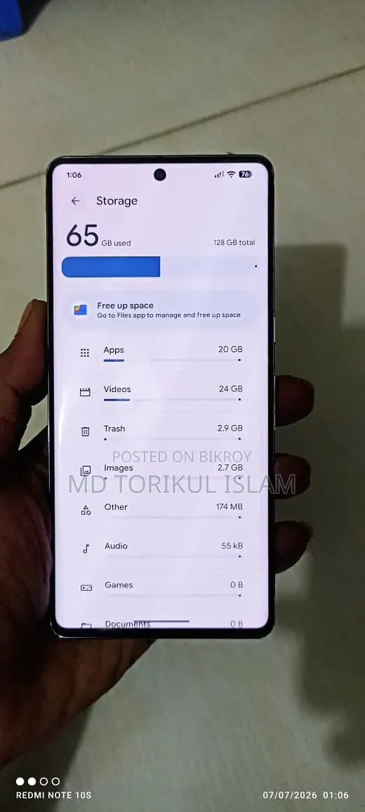 Google Pixel 7 Pro 128 GB Black