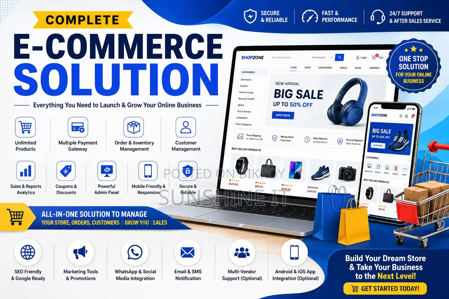 Complete E-Commerce Solution