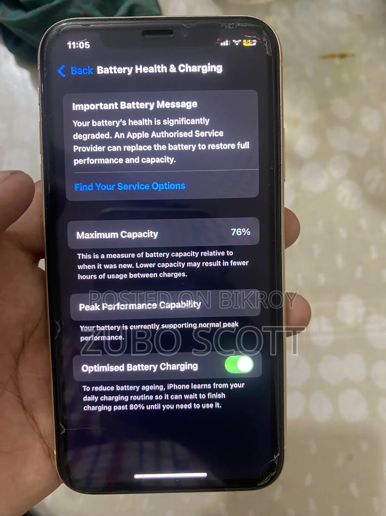 Apple iPhone XR 64 GB Yellow