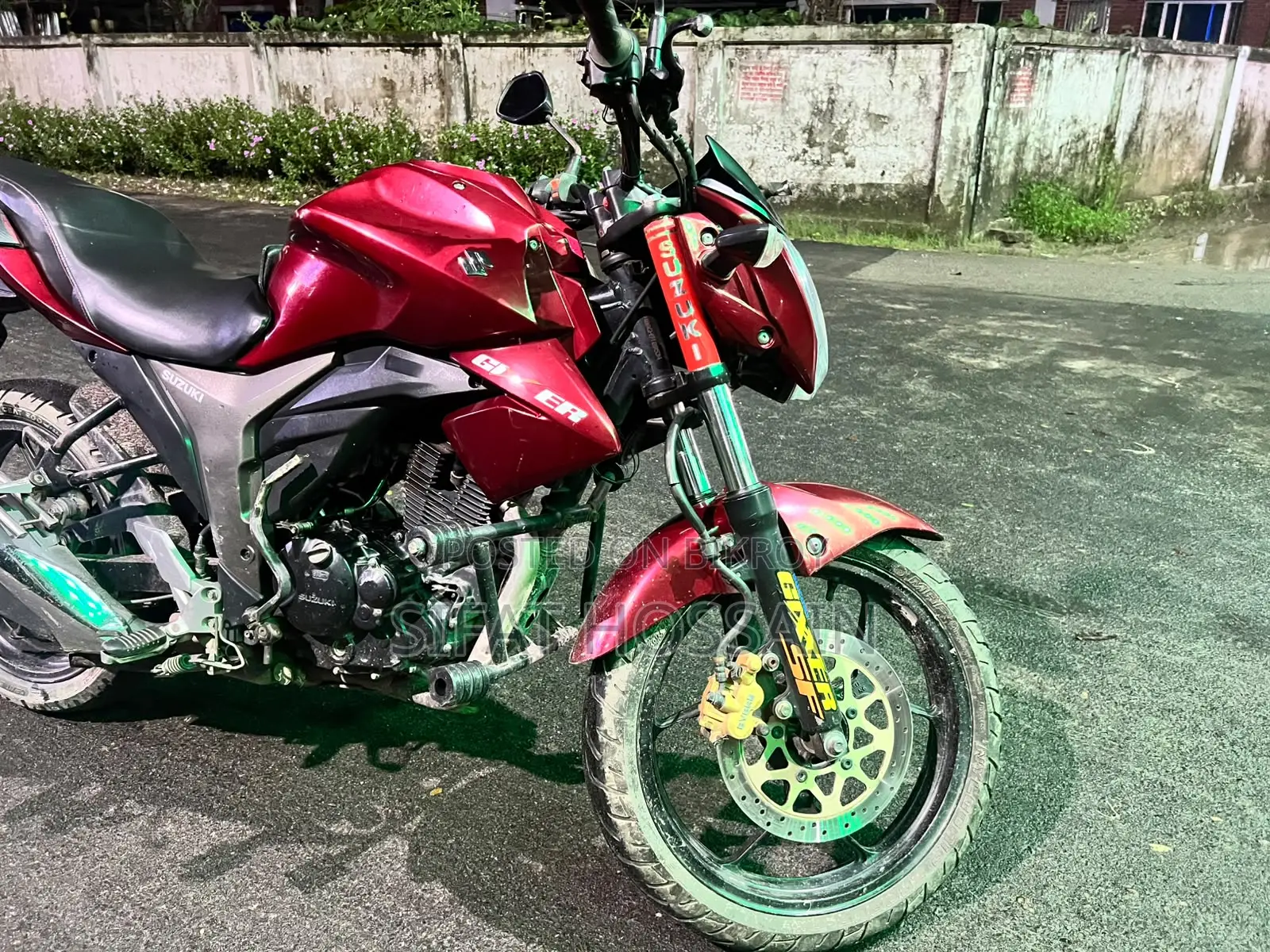 Suzuki Gixxer Monotone 2018 Red