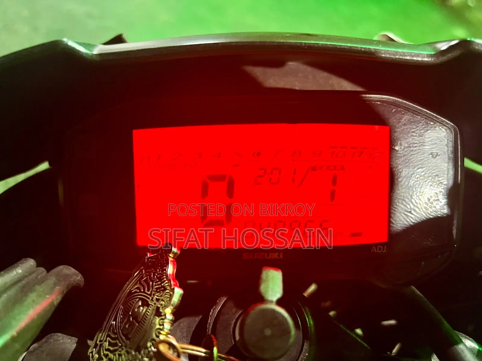 Suzuki Gixxer Monotone 2018 Red