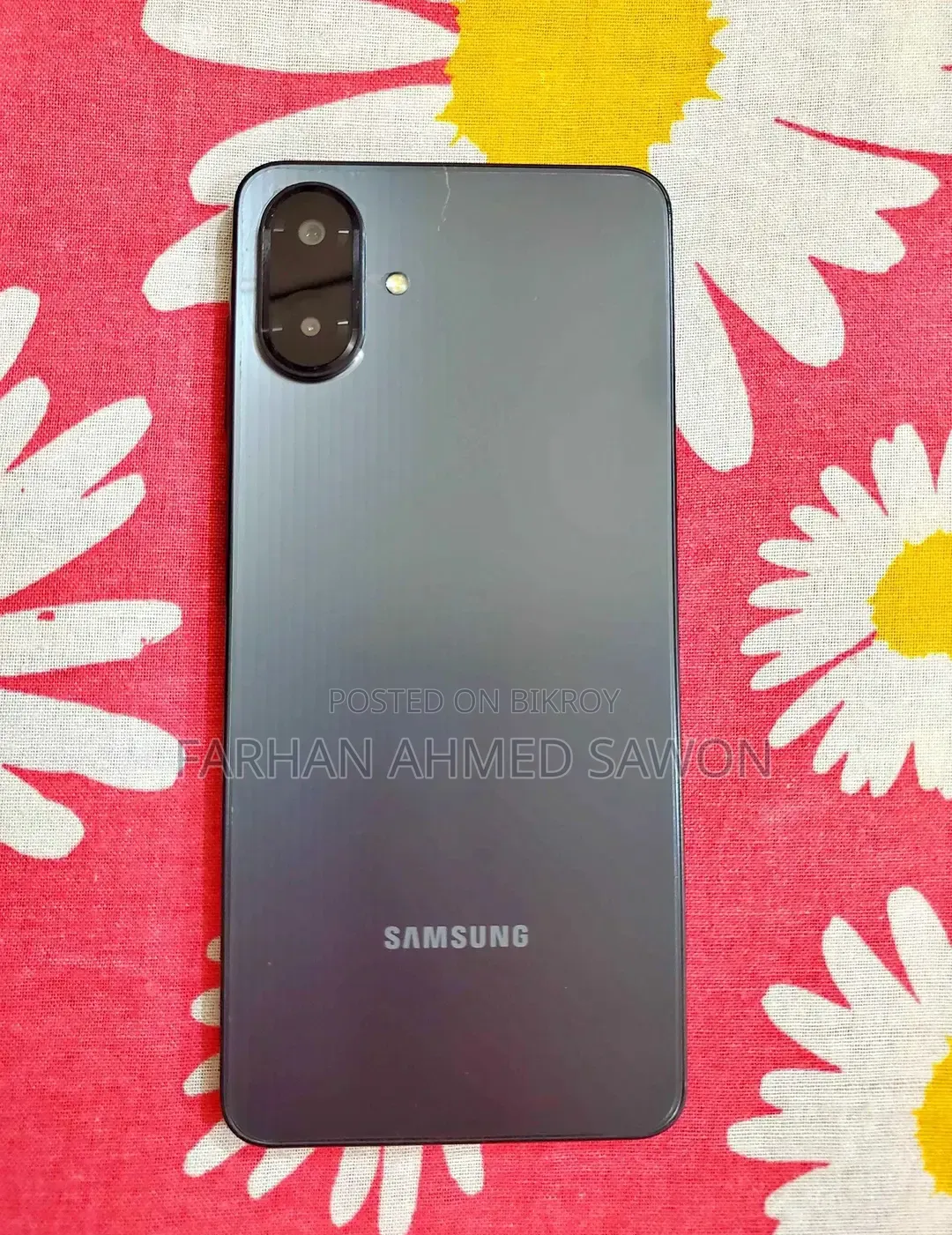 স্যামসাং গ্যালাক্সি এ০৭ ১২৮ জিবি কালো