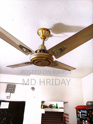 A 56-inch four-blade fan for sale in fresh condition.