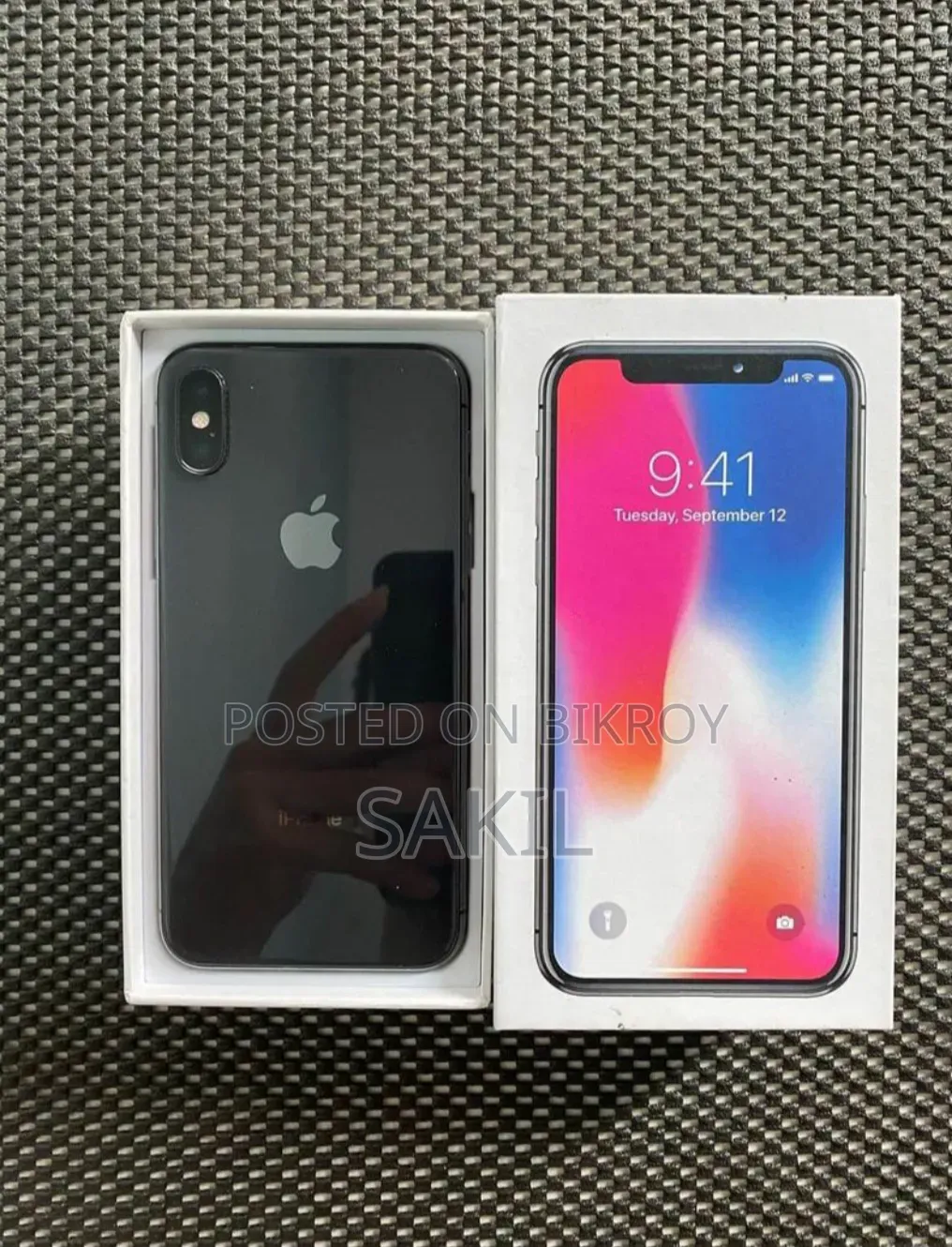 Apple iPhone X 256 GB Black