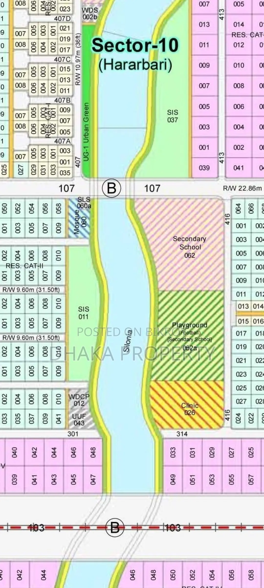 Nearby 300ft 5 Katha Lake East At Sector-10