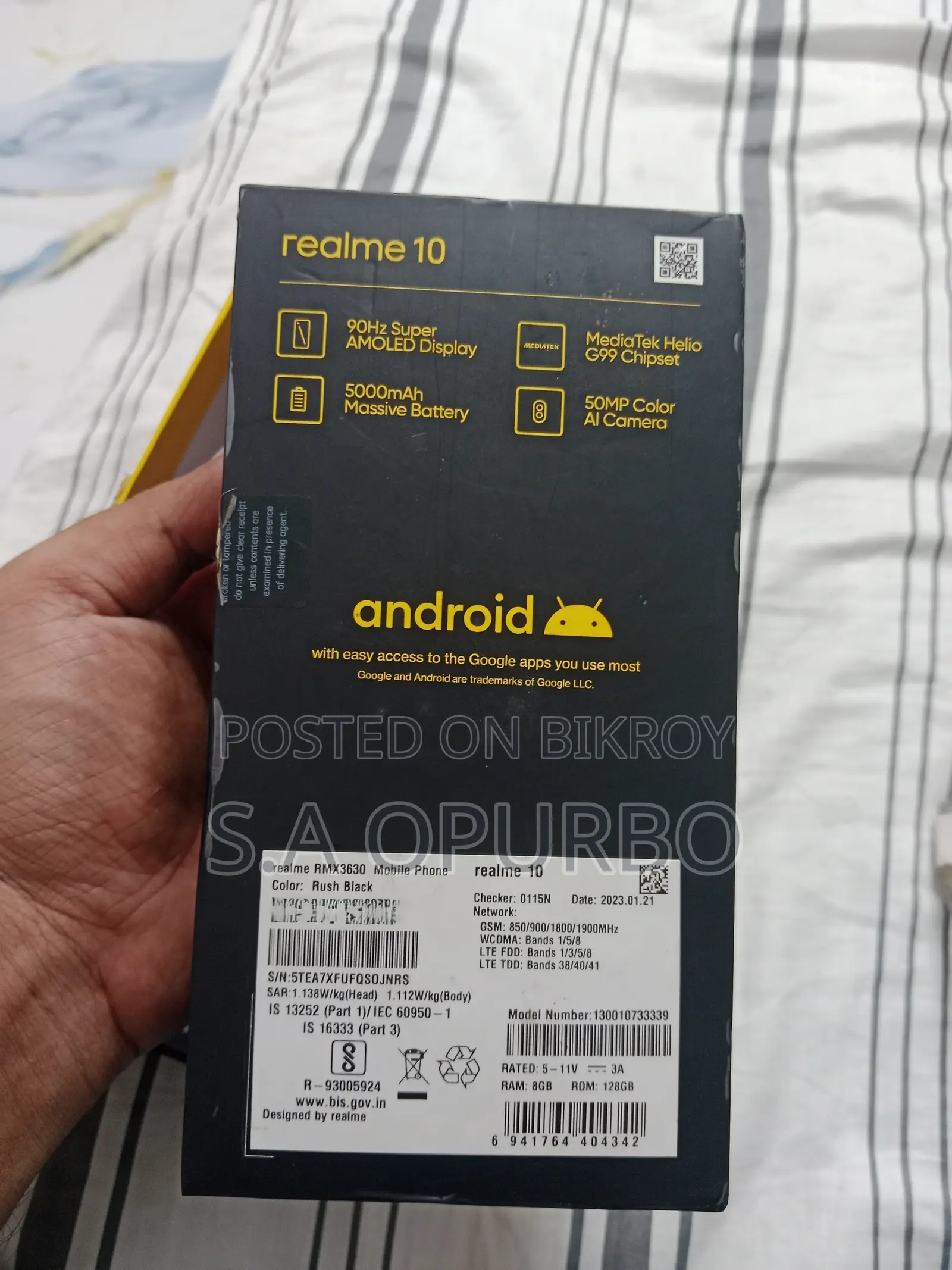 Realme 10 128 GB Blue