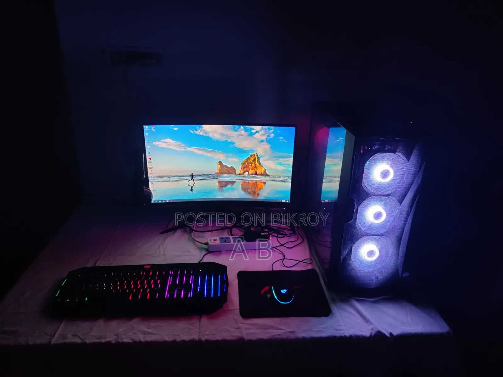 Desktop Computer MSI 16GB Intel Core I7 SSD 500GB