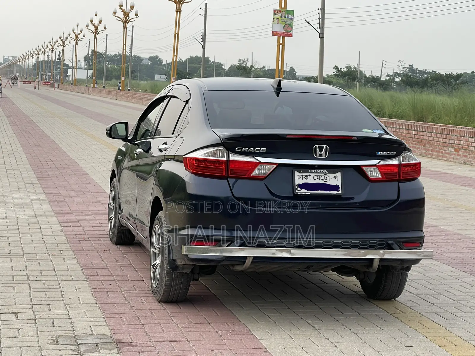 Honda Grace 1.5 Hybrid FWD 2017 Blue