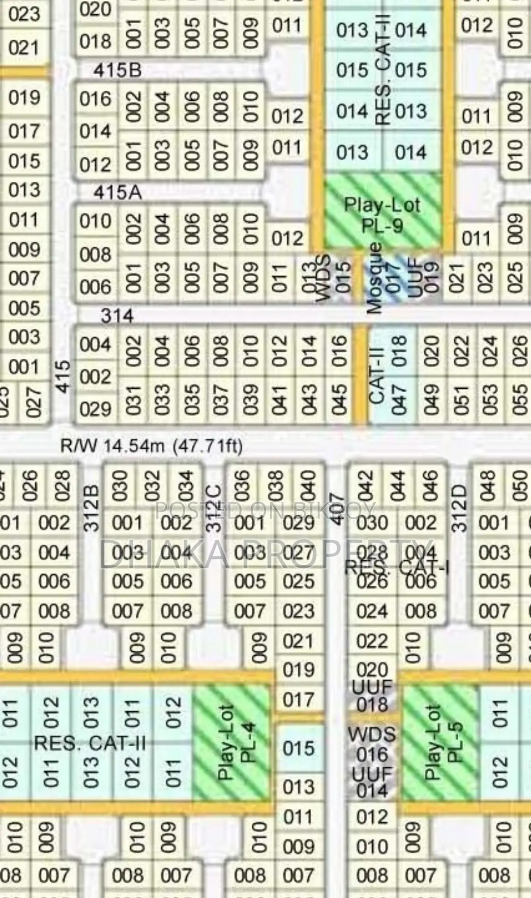 300ft Expressway 3 Katha East Facing at Sector-9
