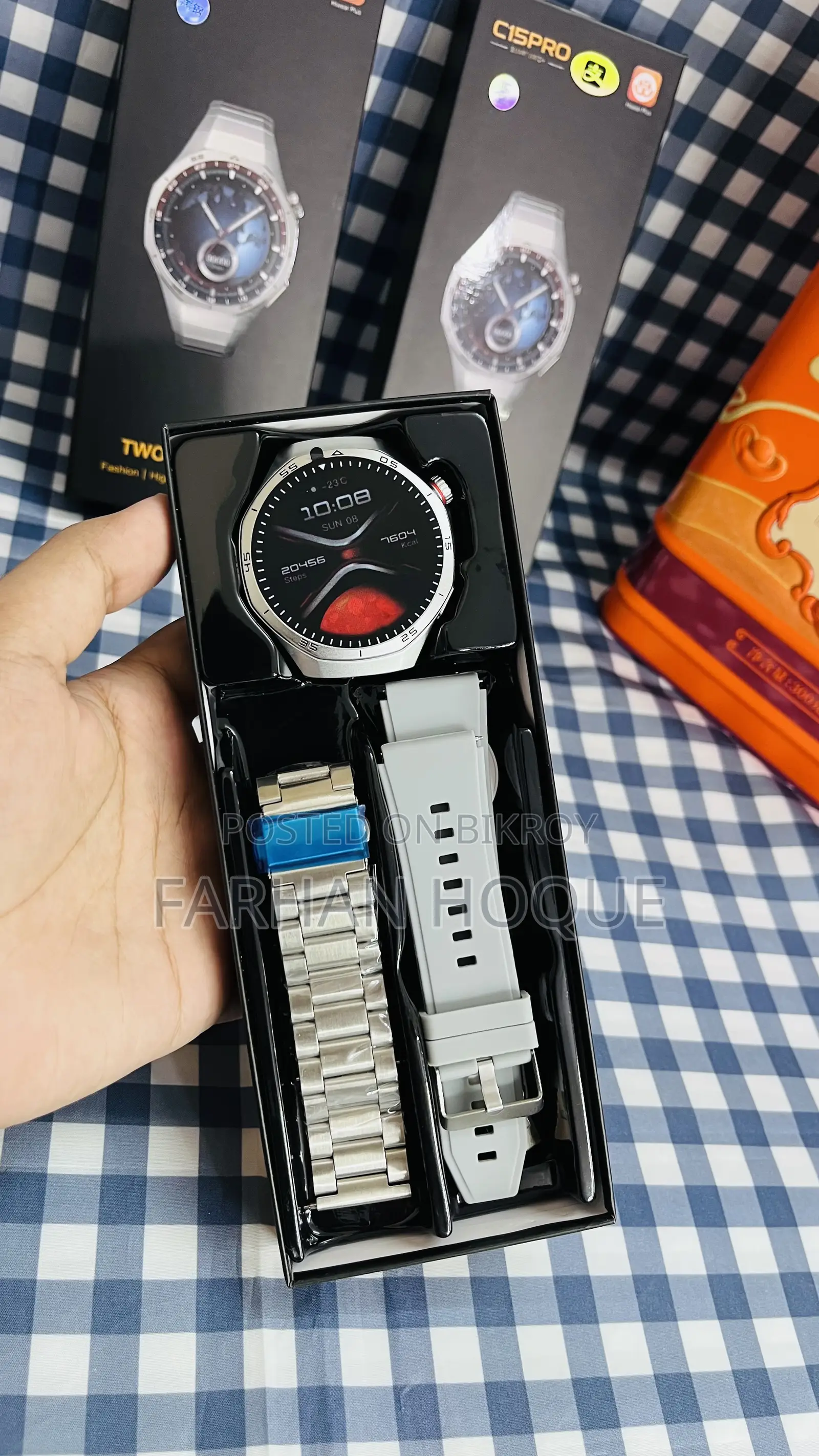 কালোবি সি-১৫ প্রো স্মার্ট ওয়াচ