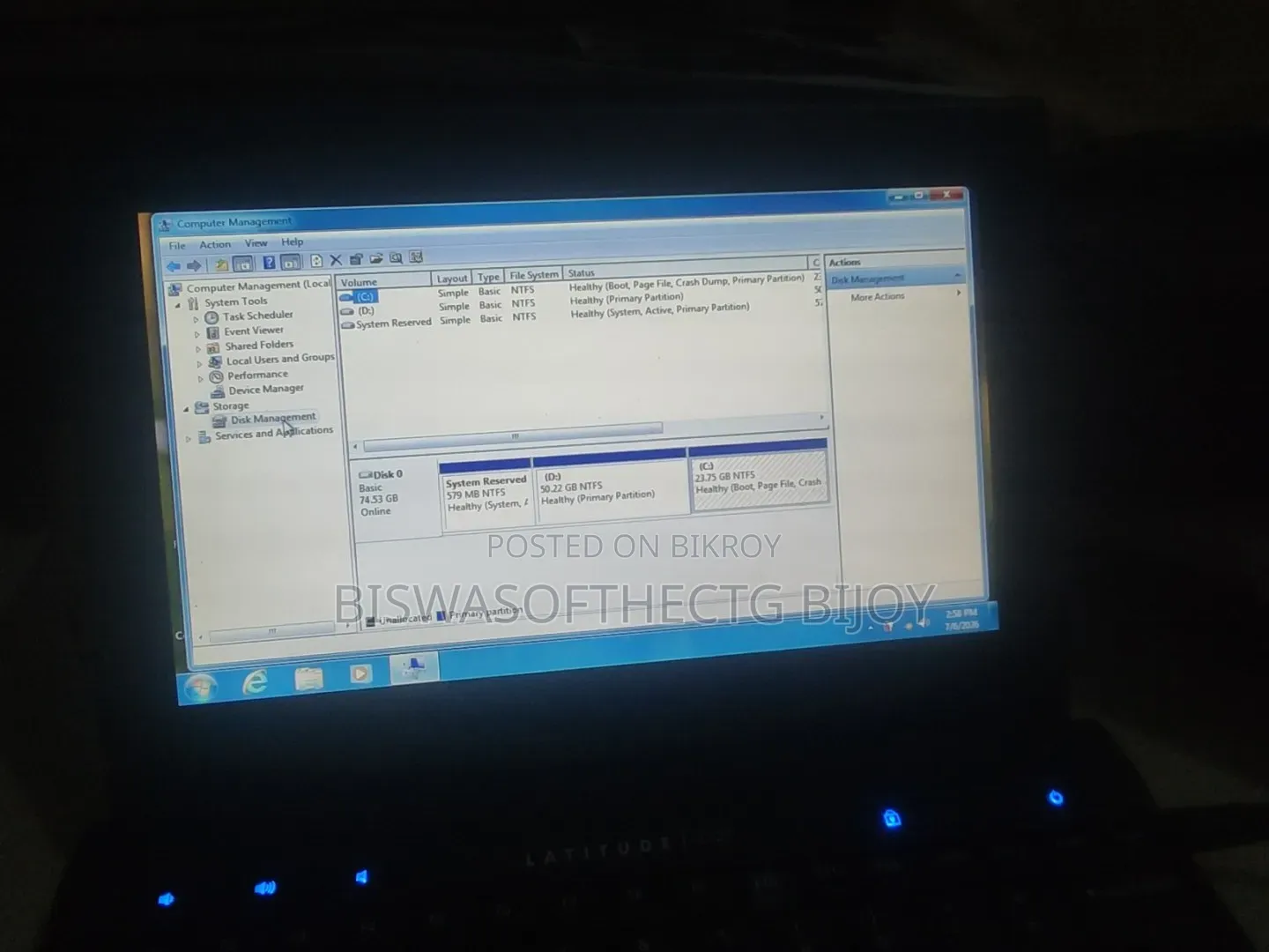 Laptop Dell Latitude 2120 4GB Intel Core I3 HDD 128GB