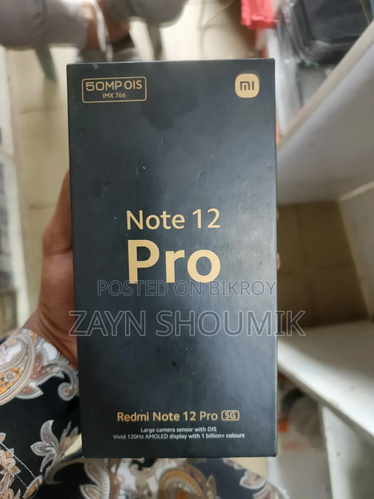 শাওমি রেডমি নোট ১২ প্রো ৫জি ১২৮ জিবি ব্লু