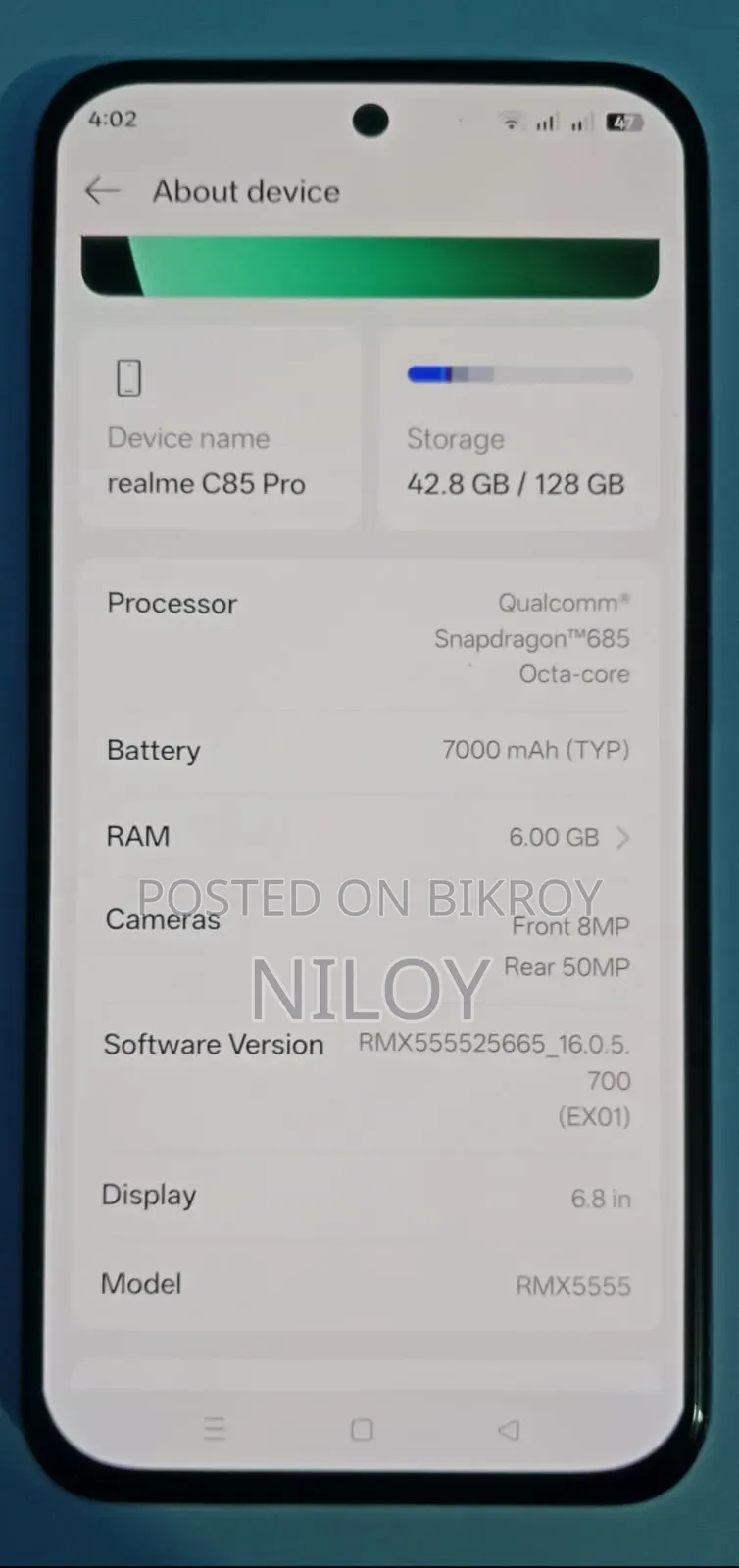 Realme C85 Pro 128 GB Purple