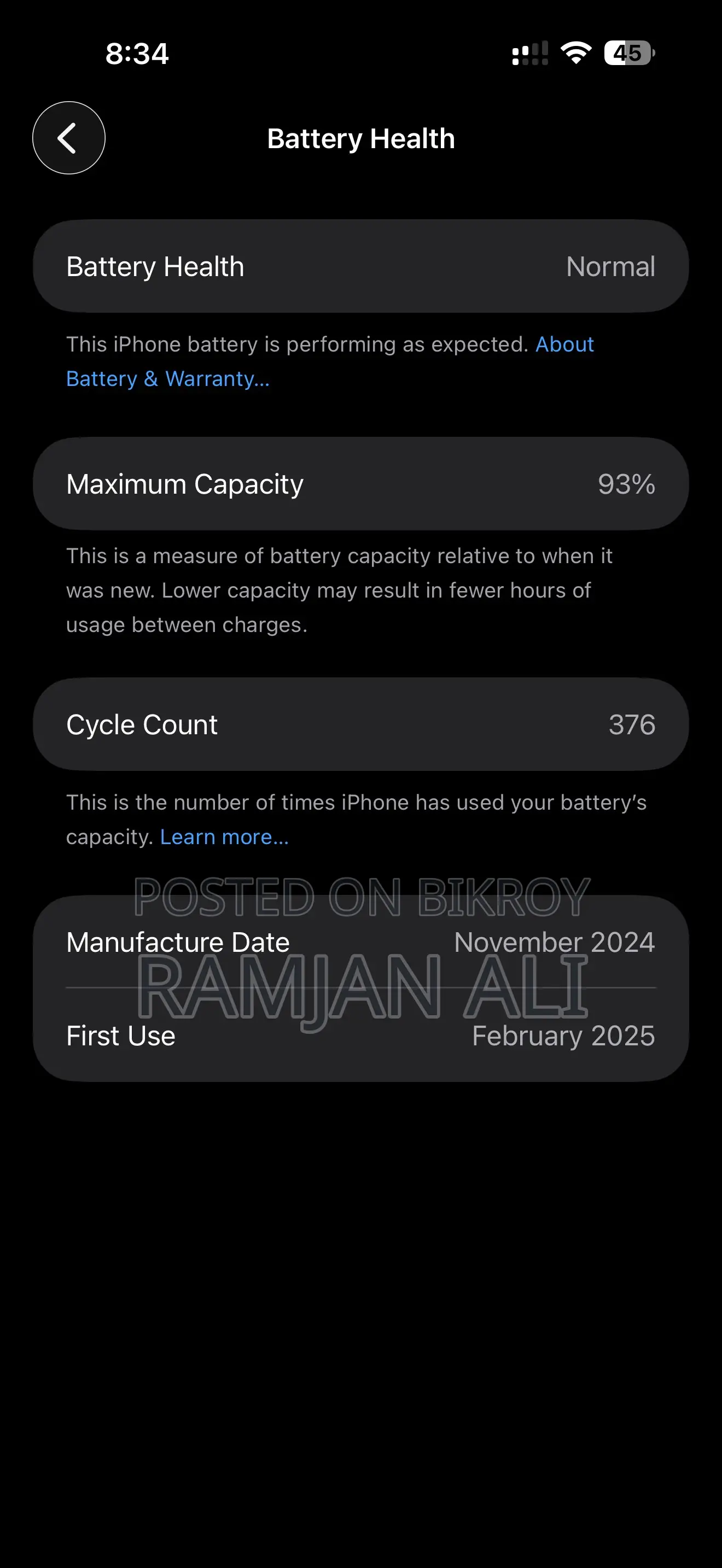 Apple iPhone 16 Pro Max 256 GB Rose Gold