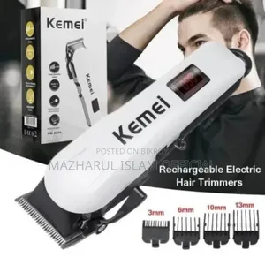 Kemei Km-809a |Led Display | 240 Min Backup |Professional Trimmer