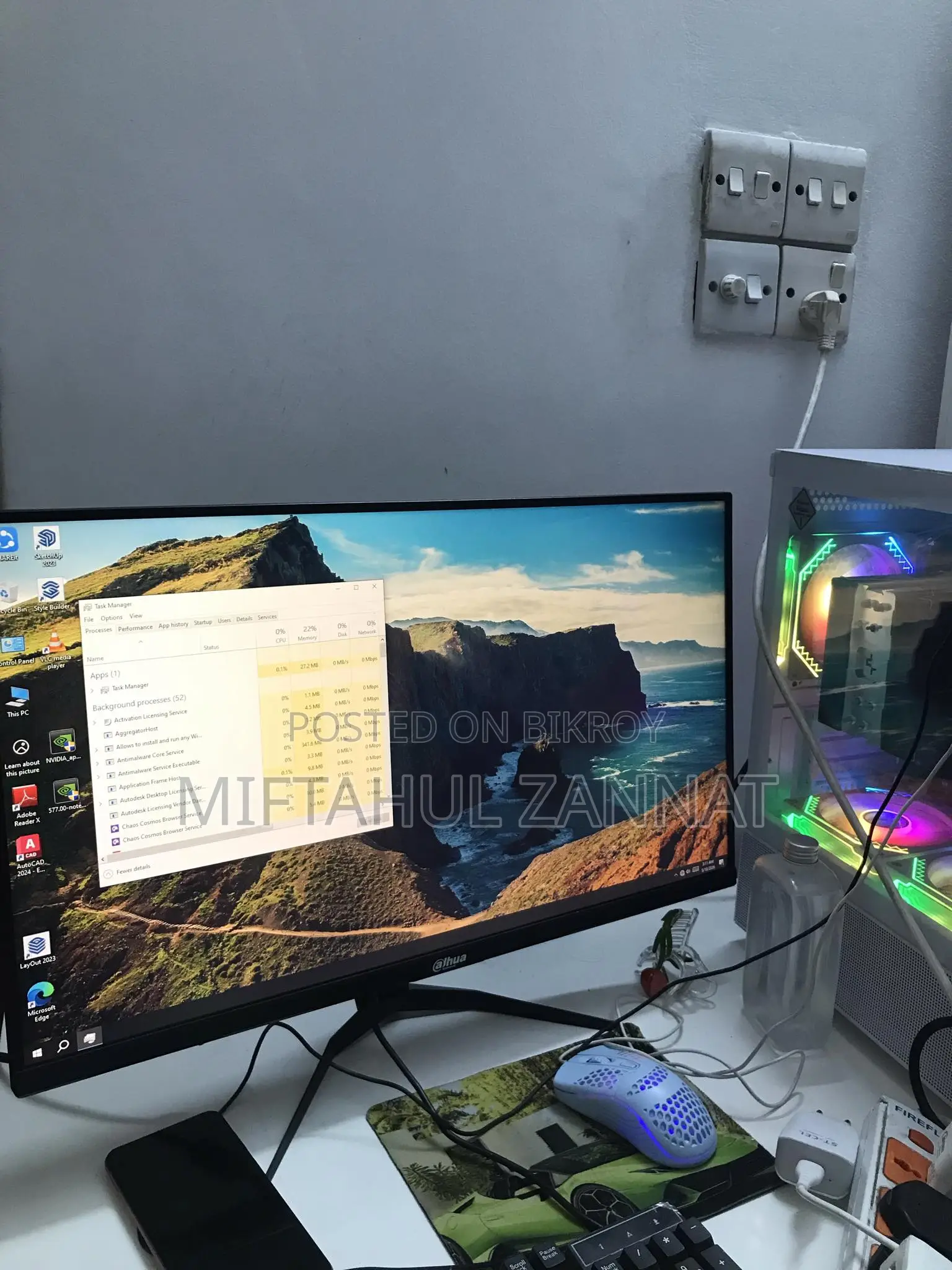 New Desktop Computer 16GB Intel Core I5 HDD 250GB