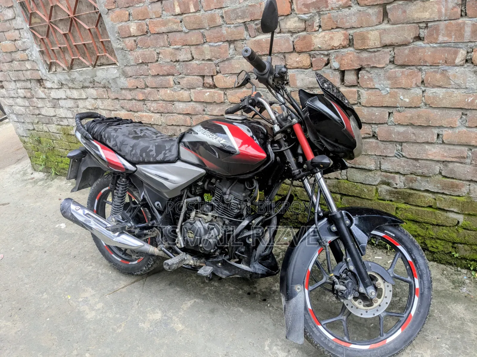 Bajaj Discover 125 2019 Red