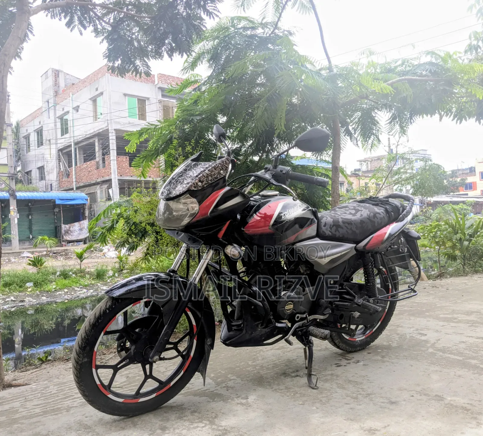 Bajaj Discover 125 2019 Red