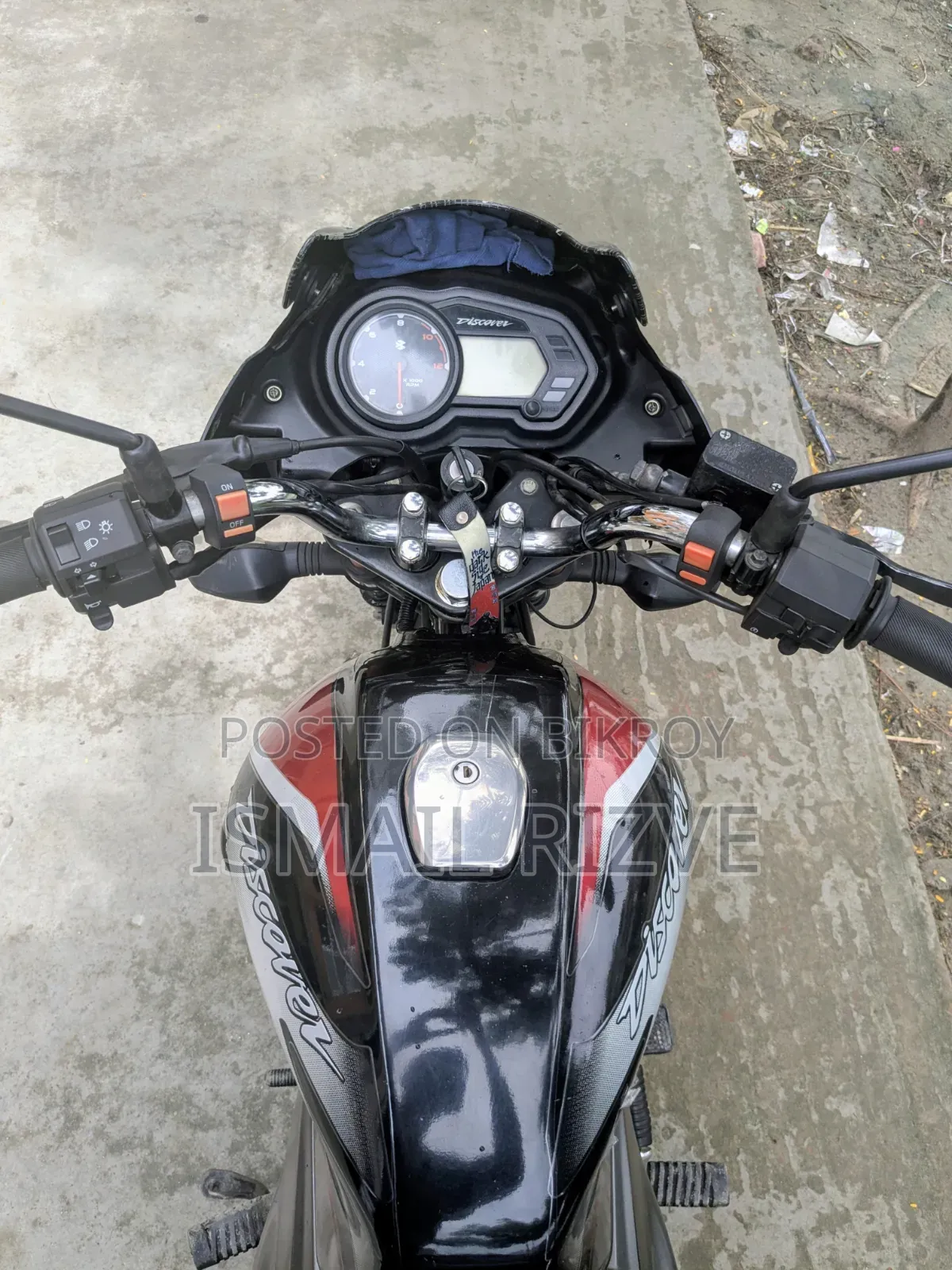 Bajaj Discover 125 2019 Red