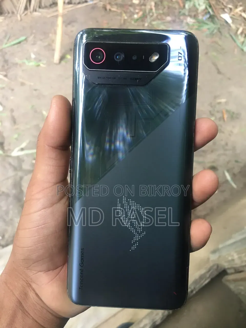 আসুস আর ও জি ফোন ৭ ২৫৬ জিবি কালো