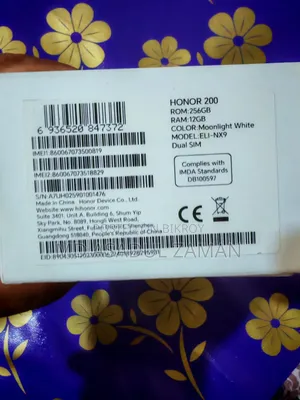 Honor 200 256 GB Silver