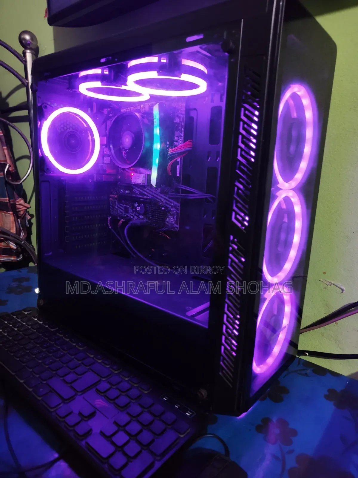 Desktop Computer 8GB AMD Ryzen 5 HDD+SSD 1T