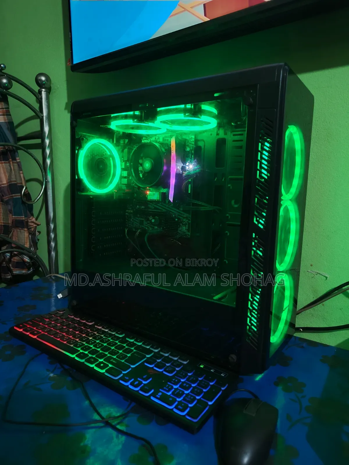 Desktop Computer 8GB AMD Ryzen 5 HDD+SSD 1T
