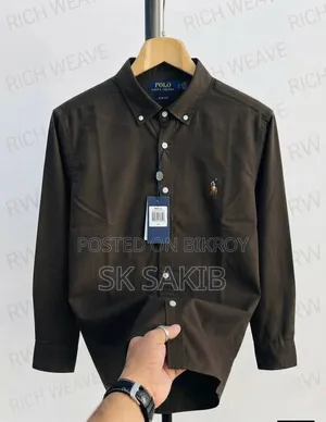 Polo Premium Full Sleeve Cotton Shirt for Men – Cream