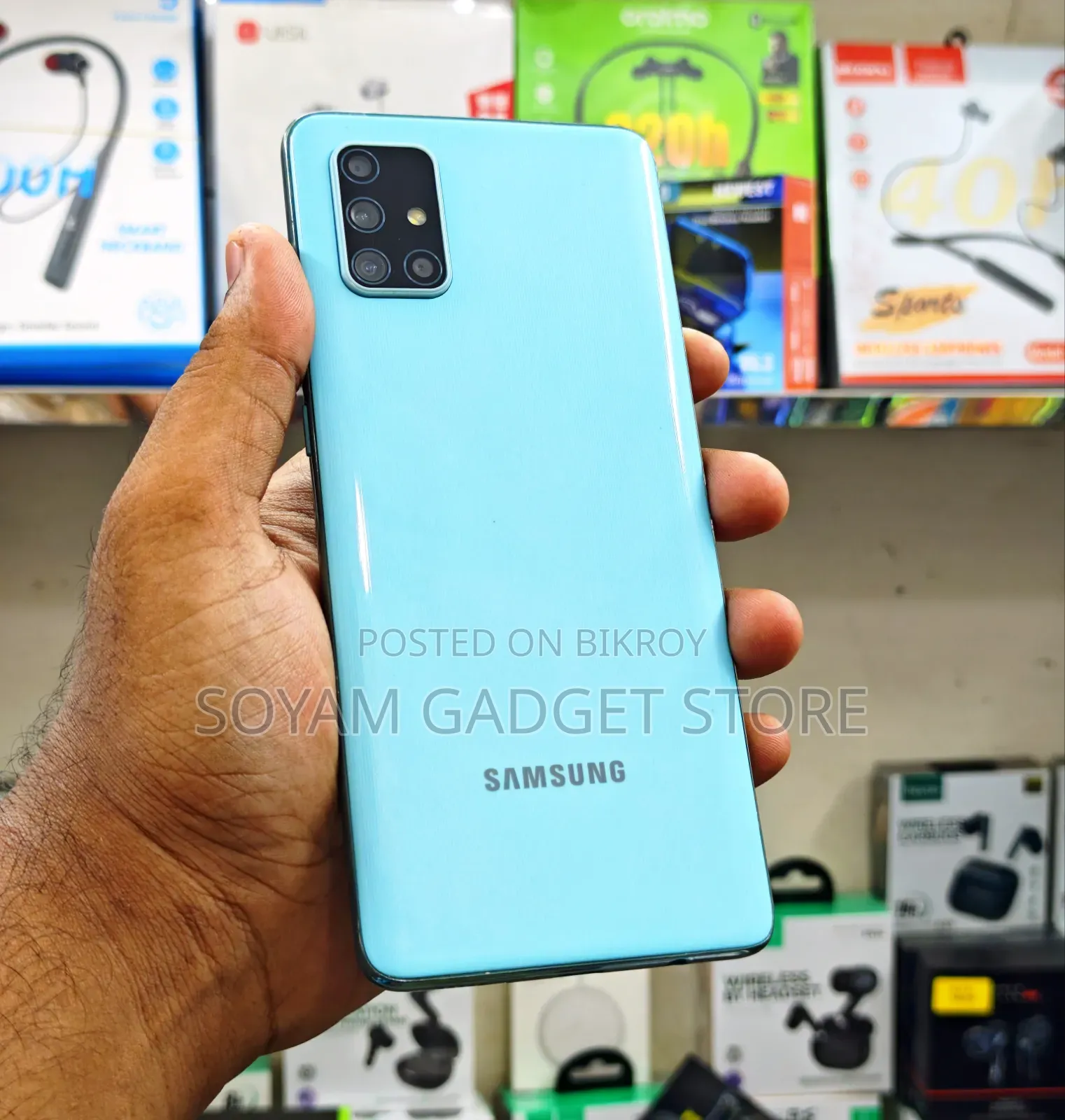 Samsung Galaxy A71 128 GB Blue
