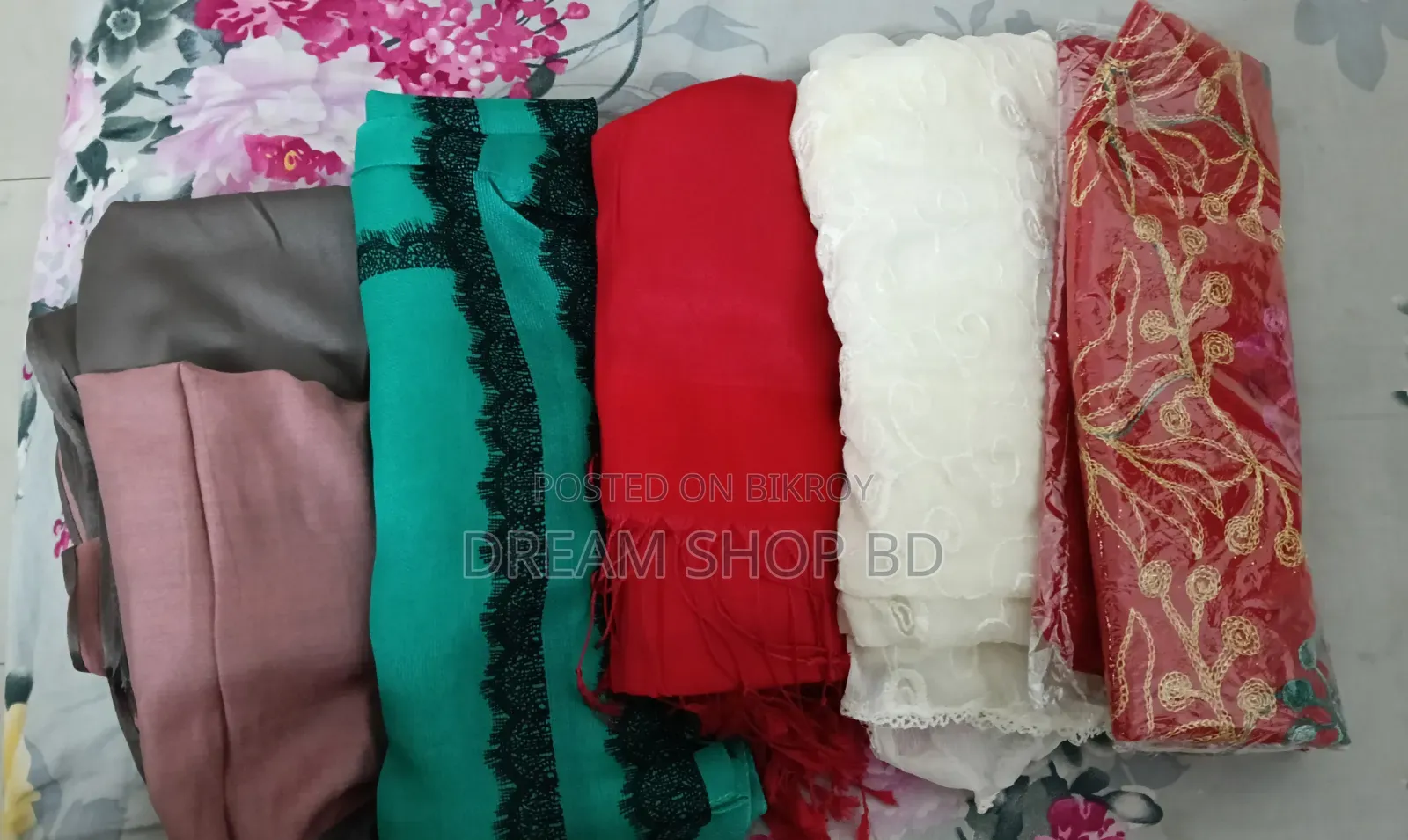 ৫ পিস ওড়না হিজাব মাত্র ৯০০ টাকায়!!!