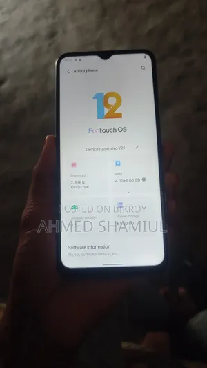 Vivo Y21 64 GB Rose Gold