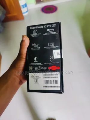 Xiaomi Redmi Note 12 Pro 5G 256 GB Black