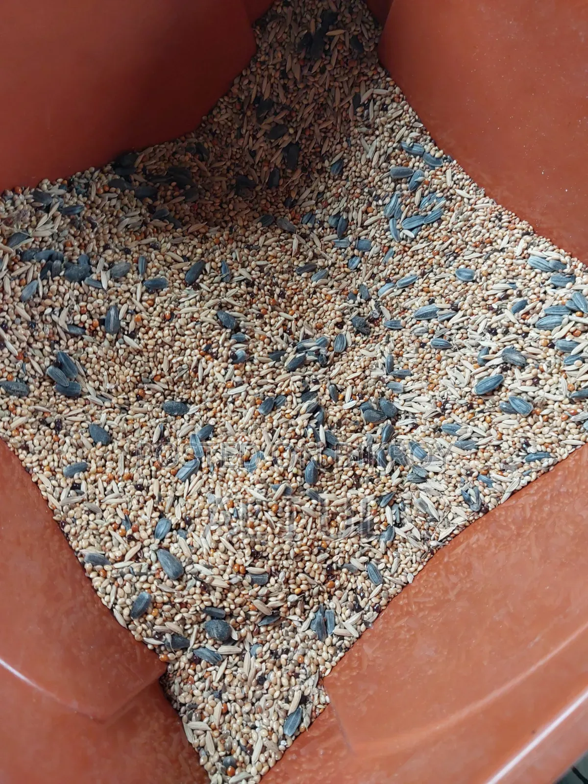 Bird food sold retail and wholesale