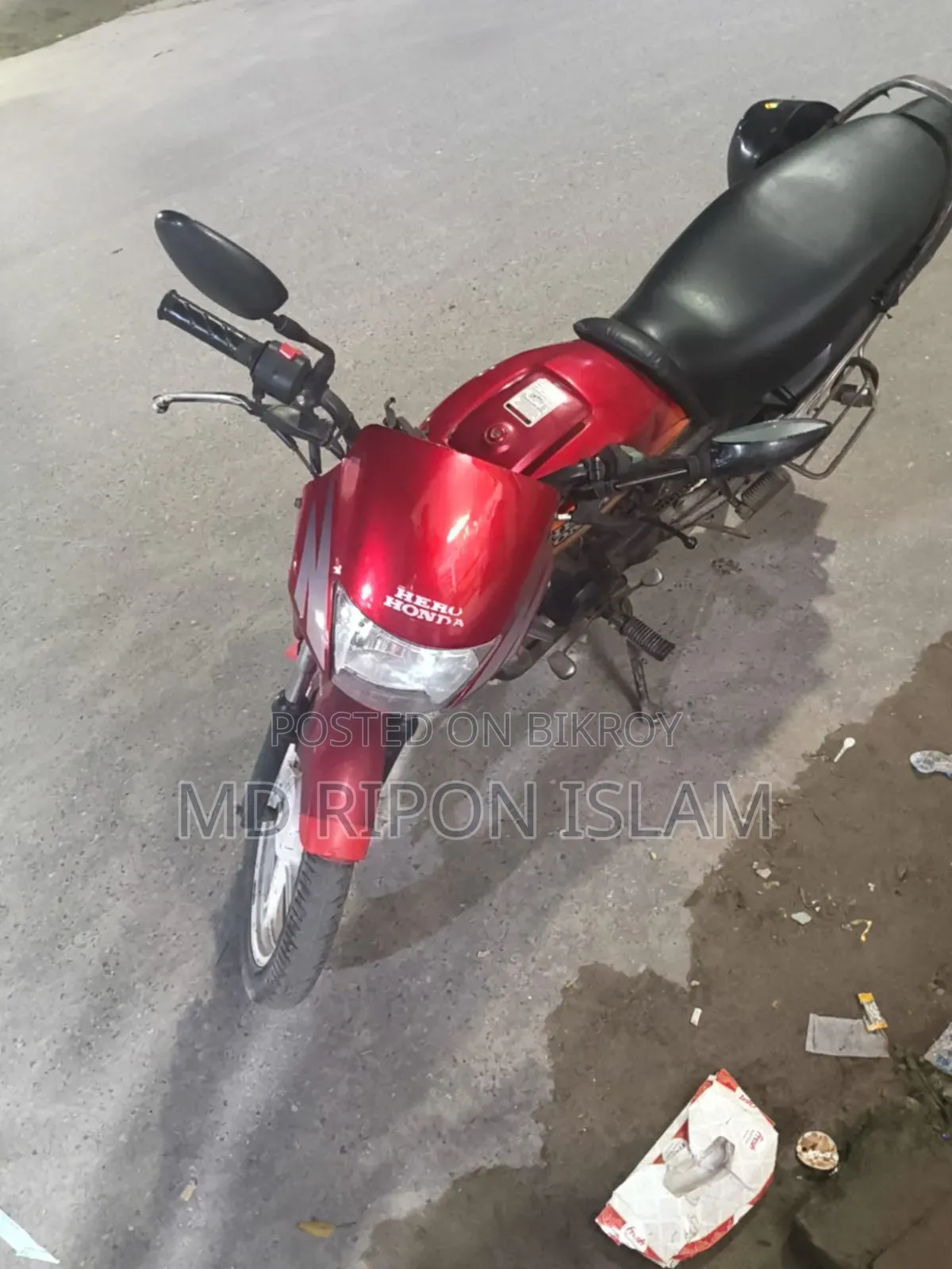 Hero Super Splendor 2008 Red