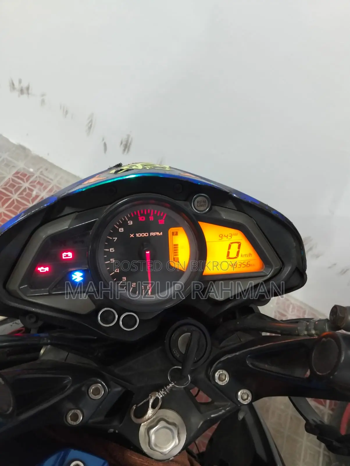 Bajaj Pulsar NS 160 2018 Blue