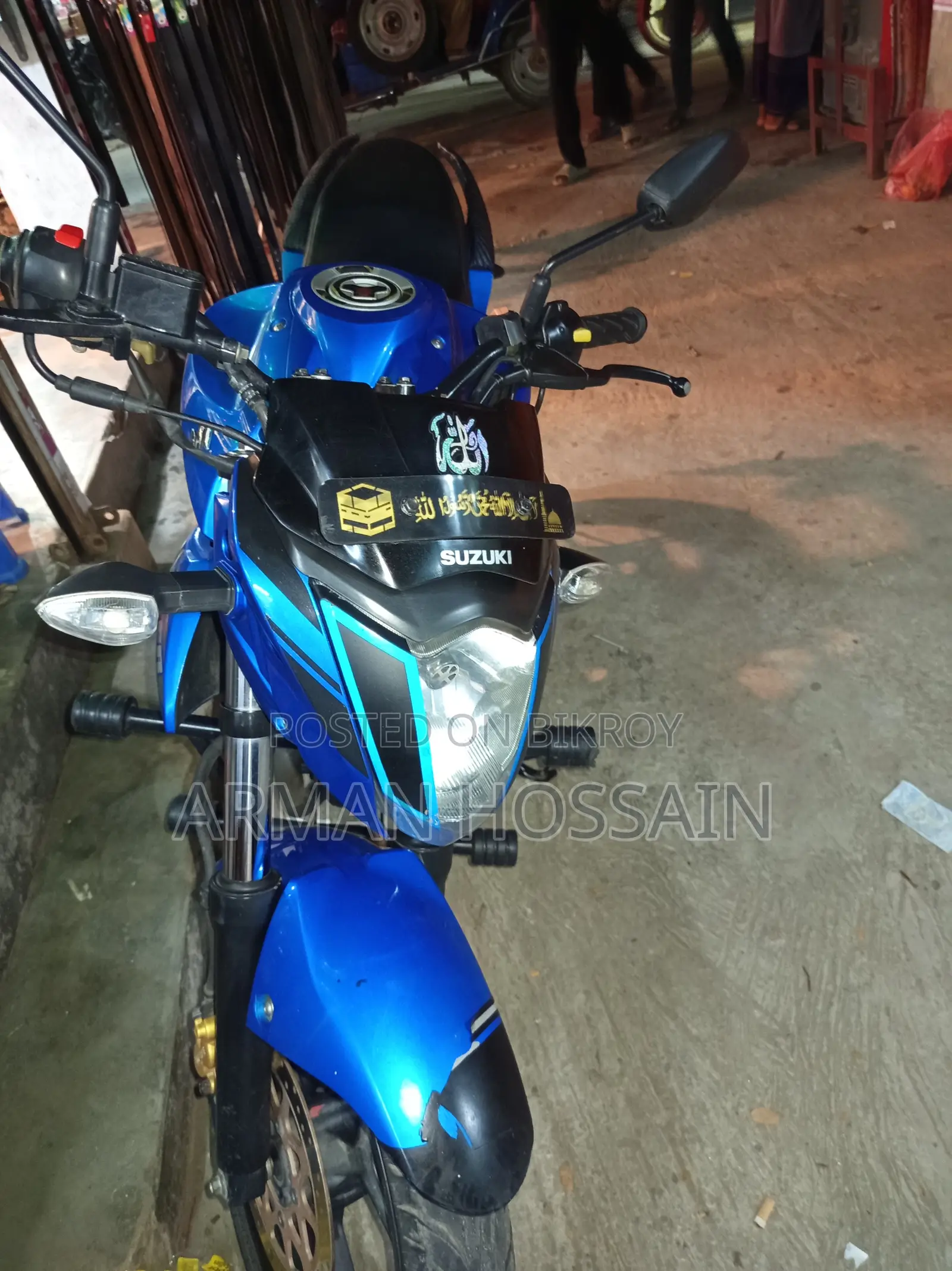 Suzuki Gixxer Monotone 2023 নীল