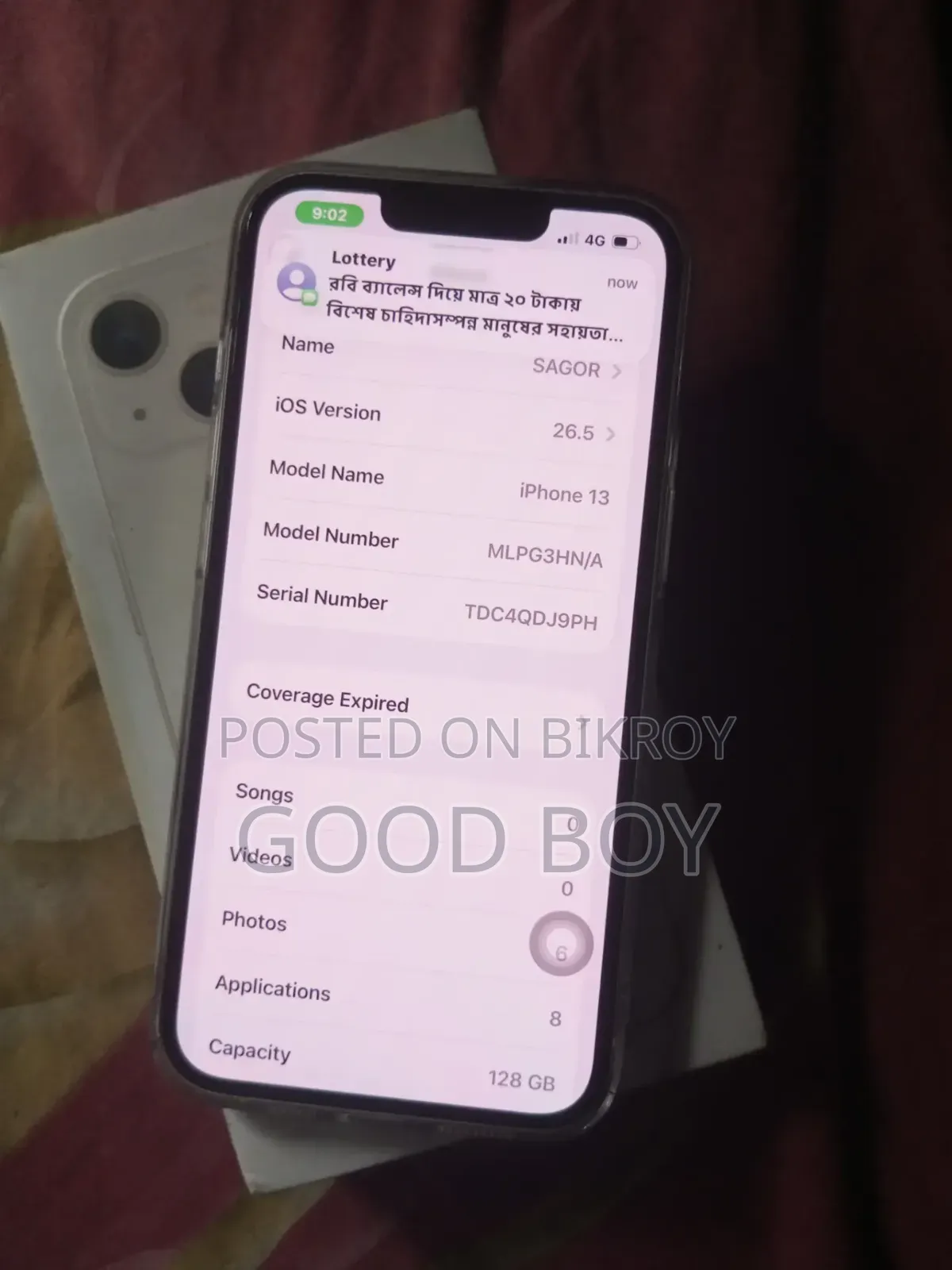 Apple iPhone 13 128 GB White