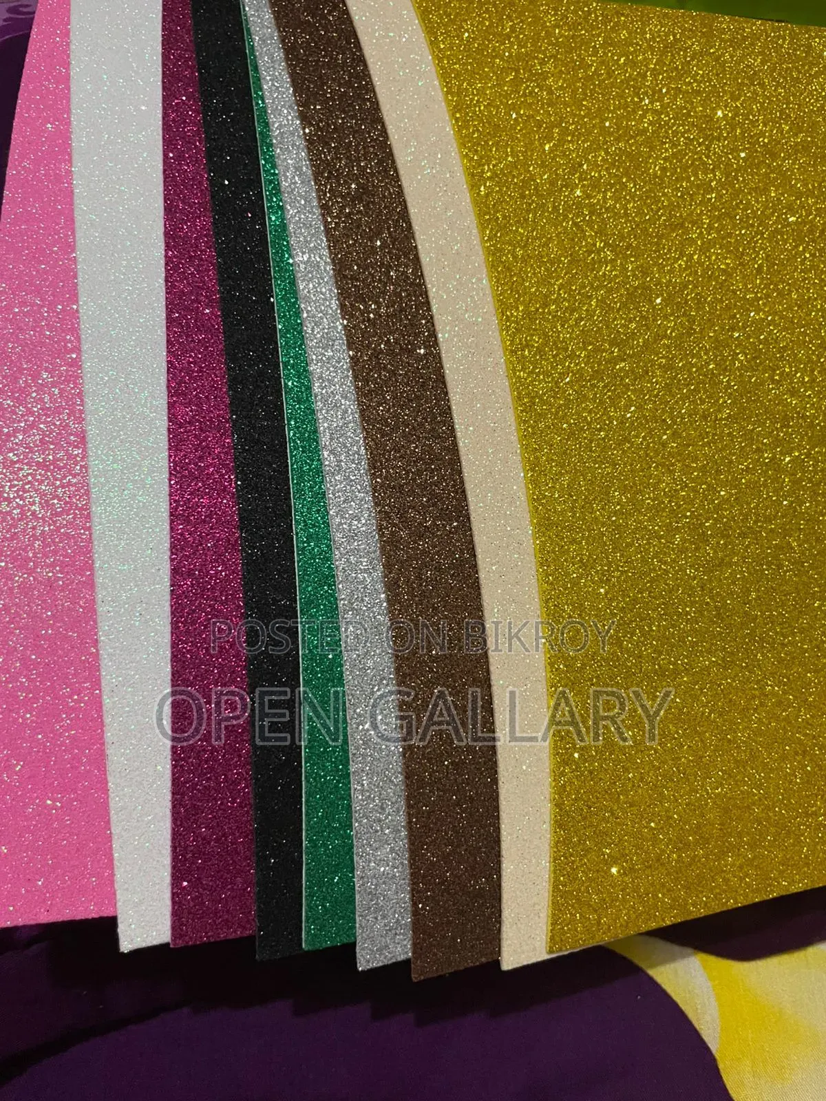 Glitter Colour Paper