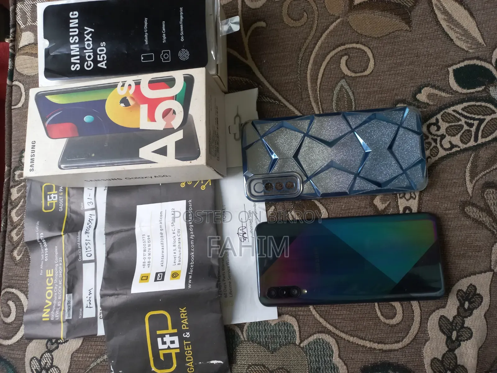 Samsung Galaxy A50s 128 GB Blue