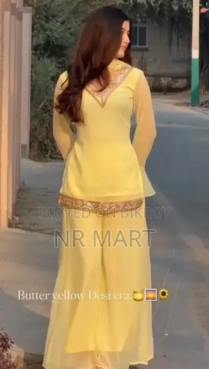 Georgette Sequence Three Piece