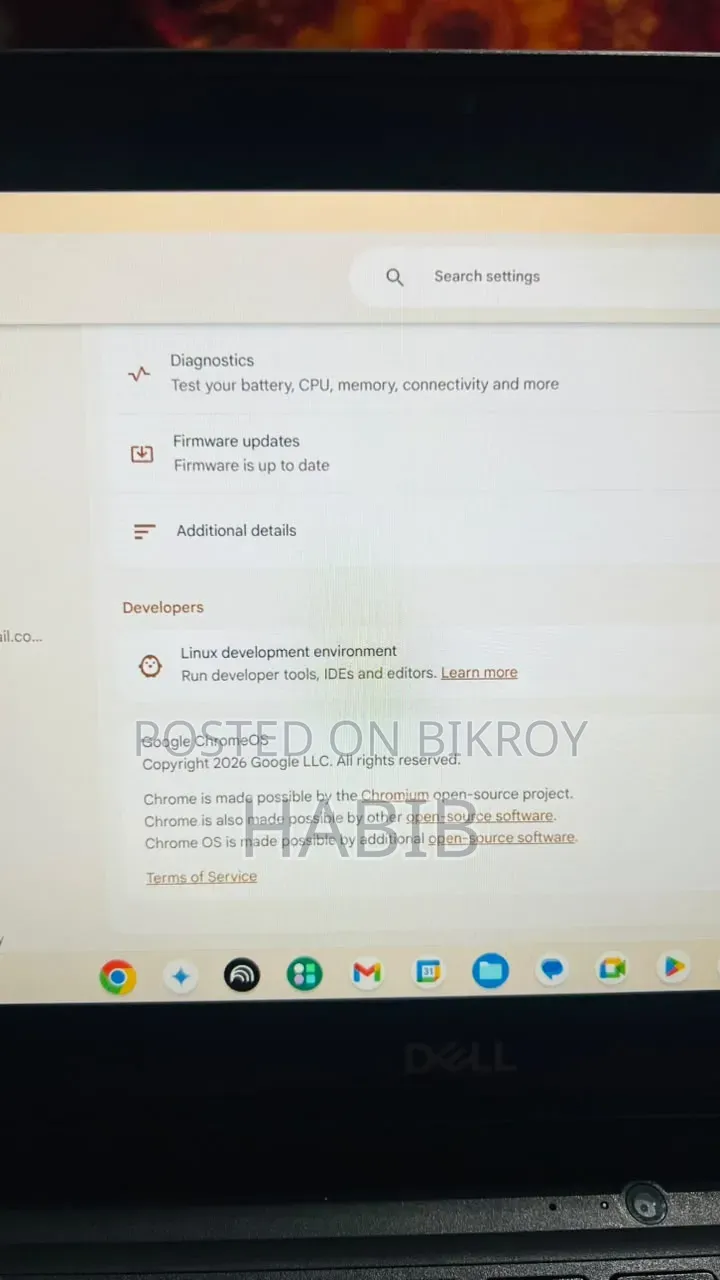 Laptop Google 4GB Intel Core I7 SSD 16 GB