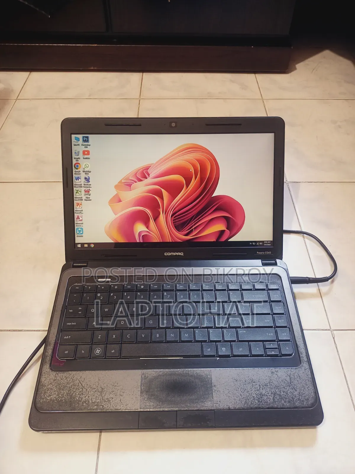 Laptop HP Compaq Presario CQ43 4GB Intel Pentium HDD 160GB