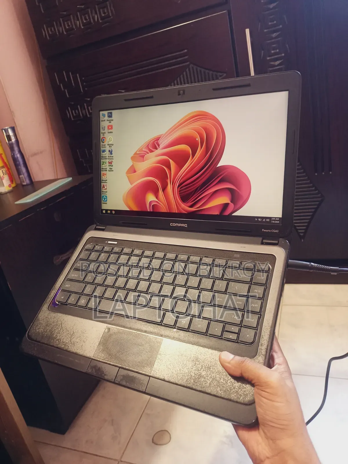 Laptop HP Compaq Presario CQ43 4GB Intel Pentium HDD 160GB