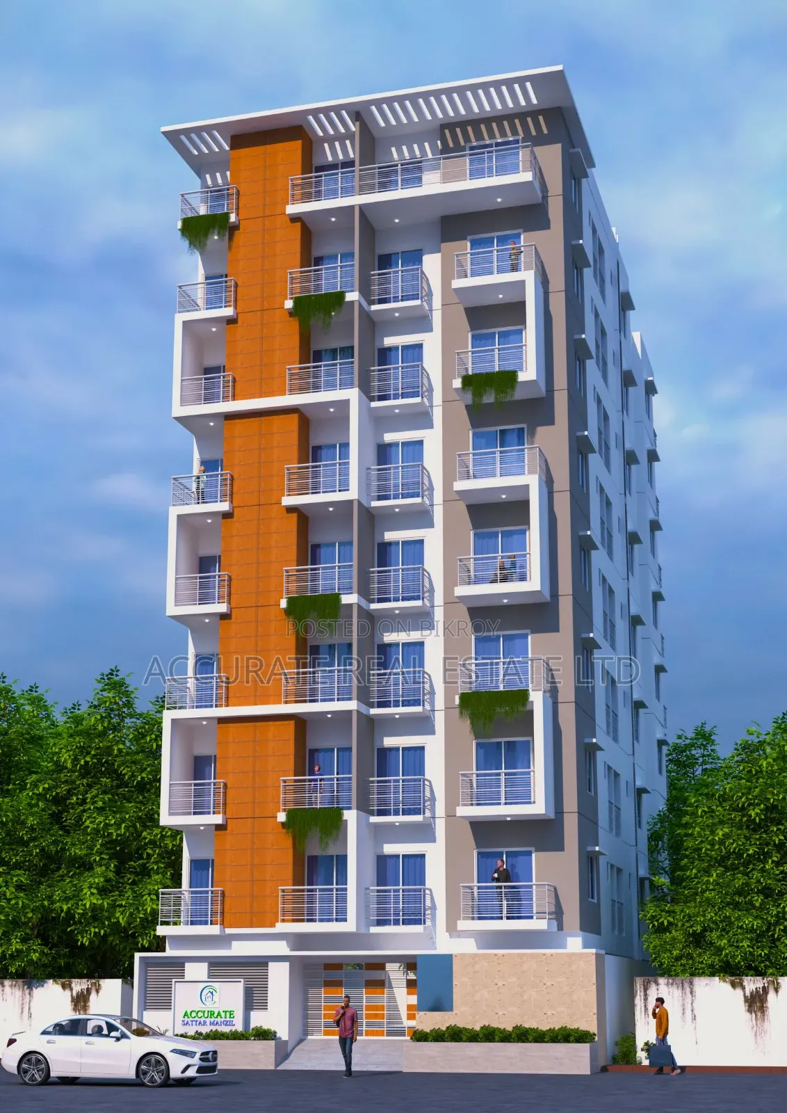 3-Bedroom Apartment in Accurate Real Estate, Dhanmondi for Sale